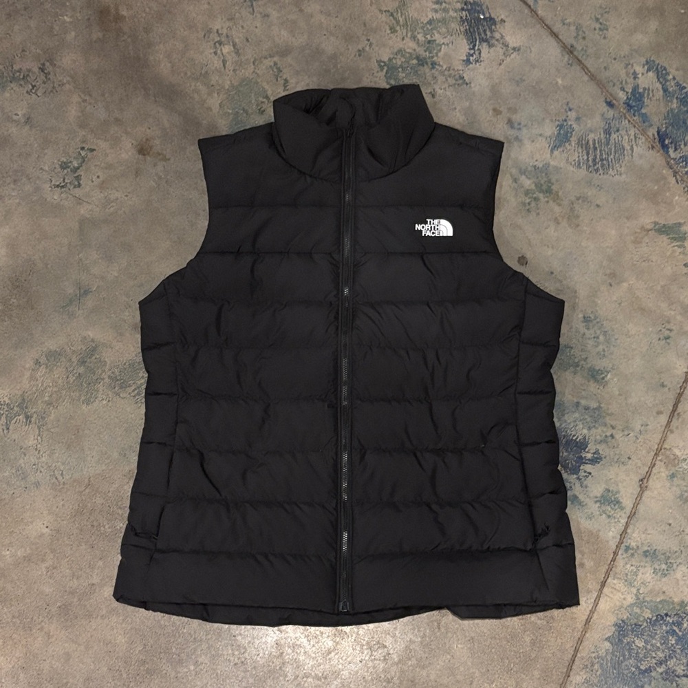The North Face Midnight Black Quilted Vest